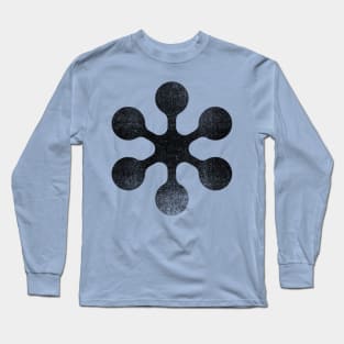 Circle Study - Black Long Sleeve T-Shirt